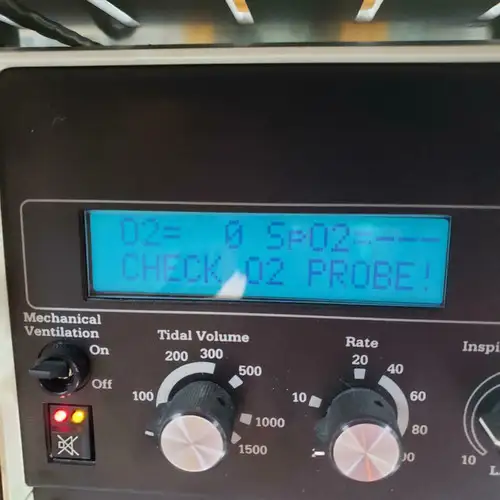 Datex Ohmeda Ventilator 7850 1500-3209-000 2-89 Anesthesia
