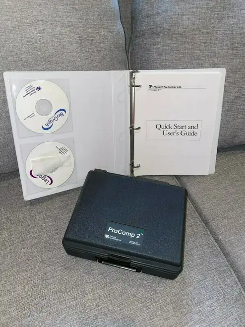 Procomp2 Biofeedback Thought Technology System - Un Comes With Software