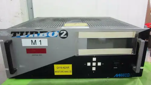 Meeco Turbo 2 Trace Moisture Analyzer Ql116-N2/Ar