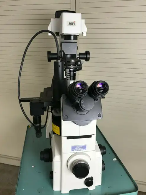 Nikon Eclipse Te2000-U Inverted Fluorescence Microscope