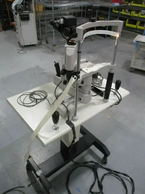 Nidek Slit Lamp Sl-1600 Laser Photocoagulato Power Stand