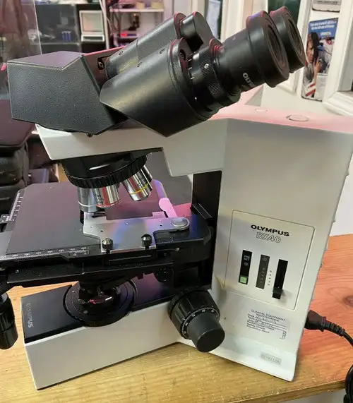 Olympus Bx40 Bx40F-3 Clinical Microscope