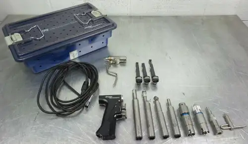 Stryker 5100-277 Sterilization Case Includes Universal Driver And Attachments