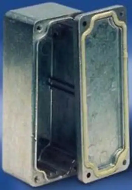 No. 74R3286 Bud Industries An-1323 Enclosure Wall Mount Aluminium
