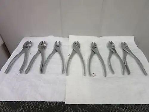 7 CRESCENT SLIP JOINT WITCO KAL HOSE CLAMP PLIERS G-28 G-260 G-263 KAL-278