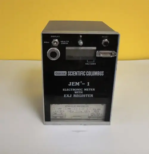 Scientific Columbus Esterline Misuratore di fabbisogno di acqua e di vapore JEM1 622P-J
