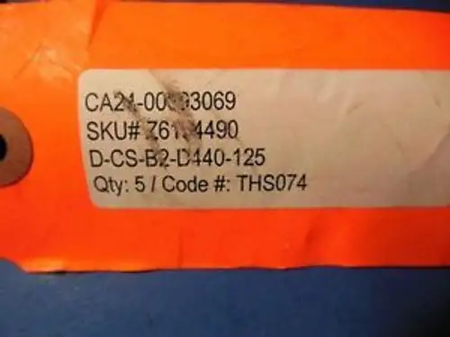 Motion Industries D-CS-B2-D440-125 Die Spring 4-15/16 Long Hole Dia. 7/8 (L