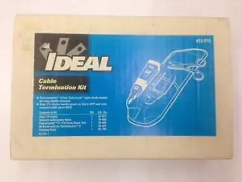 IDEAL 33-818 Kit de terminación de cable UTP