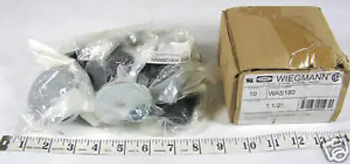 10 pc Oil tight Hole Seals 2 Hole x 1-1/2 Conduit Size Wiegmann #WAS150 Up3a