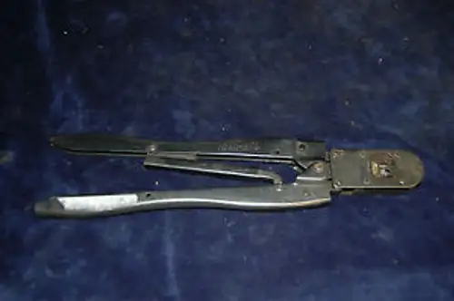 AMP 90066 Type F 22-20 30-26 26-24 Crimping Tool Crimper B5#4 Rack7