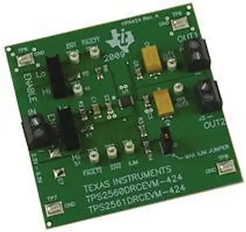 TEXAS INSTRUMENTS TPS2560DRCEVM-424 TPS2560 LOAD SWITCH EVALUATION MODULE