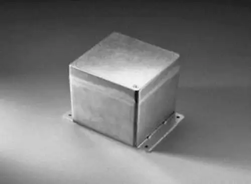 No. 97H4985 Bud Industries An-2810 Enclosure Wall Mount Aluminium