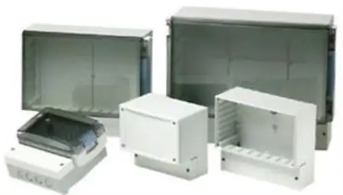No. 83K0382 Fi Pc 17/16-L3 Enclosure Instrument Polycarbonate Gray
