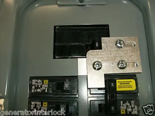 SD-100 Square D QO Homeline Kit di interblocco del generatore Pannello da 100 ampere