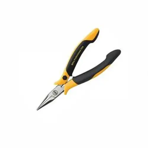 Wiha 32742 Pliers Short Snipe Nose Straight Serrated Jaws ESD Safe