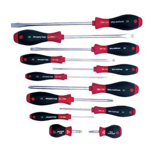Wiha (12-PC) SoftFinish Grip Screwdriver Set 30297