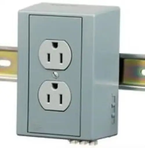 No. 57H7336 Hubbell Wiring Devices Drub15 Enclosure Utility Plastic Gray