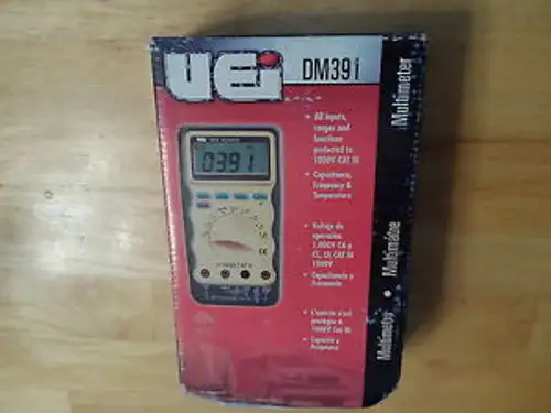 UEI DM391 Digital Multimeter with Capacitance