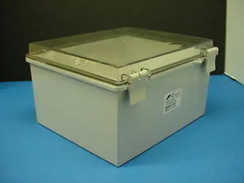 NEMA4X NONMETALLIC ENCLOSURE 10X12X7CLEARCOVER PCT2530