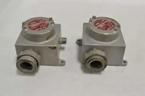 LOT 2 CROUSE HINDS GUE-SPL-FOFB-MP CONDUIT JUNCTION STEEL ENCLOSURE B219679