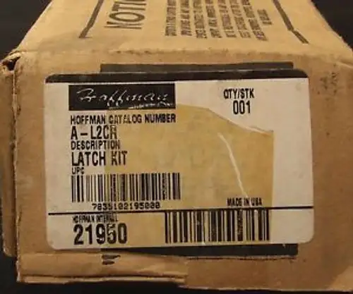 HOFFMAN A-L2CR LATCH KIT KEYED