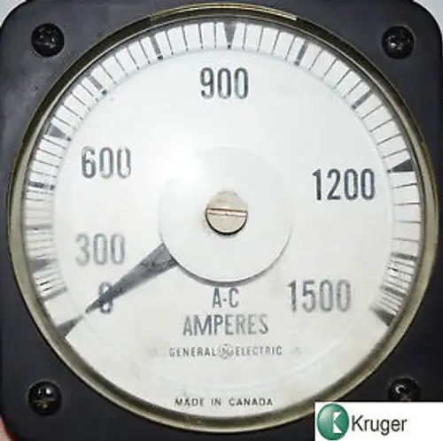 Misuratore di amperaggio elettrico generale da 0 a 1500 amp 308-17