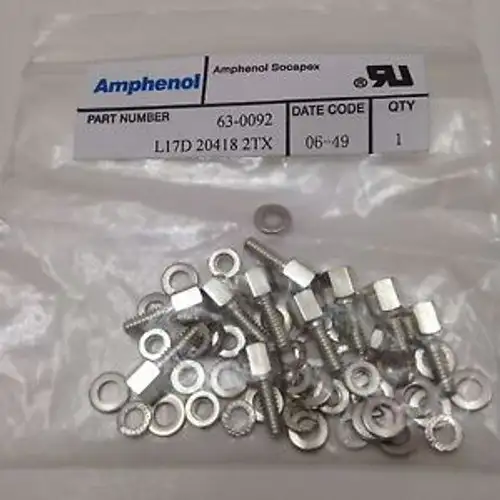 Lot of 30 L17-D20418-2-TX D-Sub Tools & Hardware 10PACK FEMALE SCREW