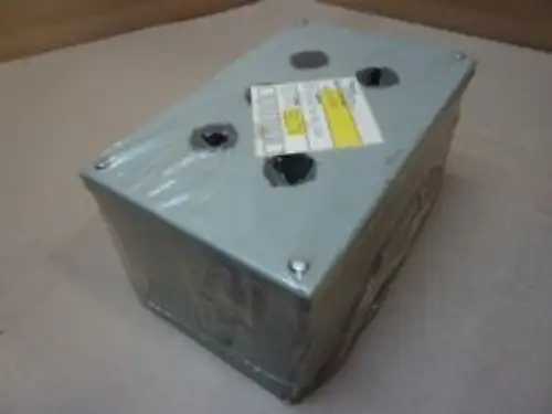 New Hoffman Push Putton Panel Enclosure E-6PBX #30988