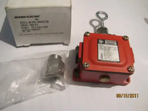 Warner Electric / Bernstein 611-1411-029 Interruptor de tracción de cable Sd-U1 16A 500V