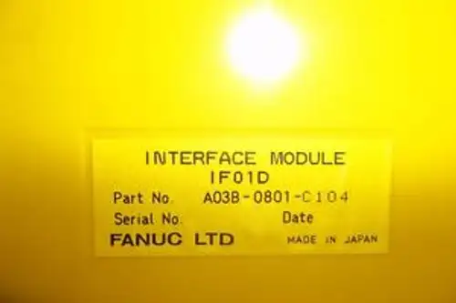 Scheda del modulo di interfaccia Fanuc A03B-0801-C104 If01D
