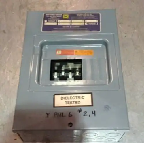 Qo6 12L100 Square D Load Center Series G1 Type 1 Enclosure 100A 240V
