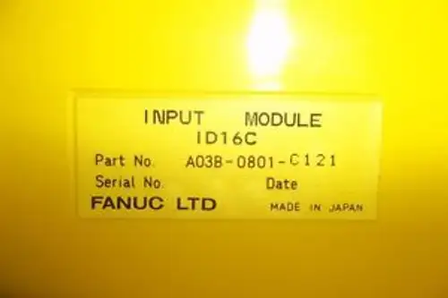 Fanuc-Eingangsmodul Id16C A03B-0801-C121