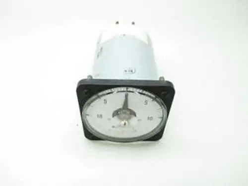 General Electric Ge 50-112742Ahmj1Bad 10-0-10 Megavars In/Out Varmeter D451771