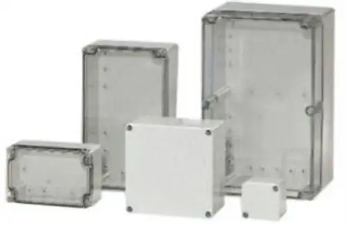 No. 39C8379 Fi Pc 122008 Enclosure Din Rail Polycarbonate Gray
