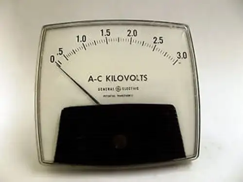 50-171031-Pzvj1 Ao-92 Ge Potential Transformer Ac Kilovolts Panel Meter