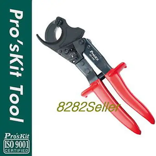 Proskit Sr-536 Round Duty Cable Cutter (250Mm) Ratcheted W/Safety Release