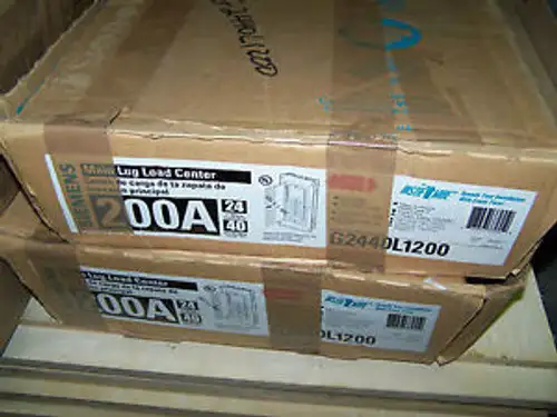New Siemens Main Lug Load Center W/ Cover Cat# G2440L1200 .... Bp-128