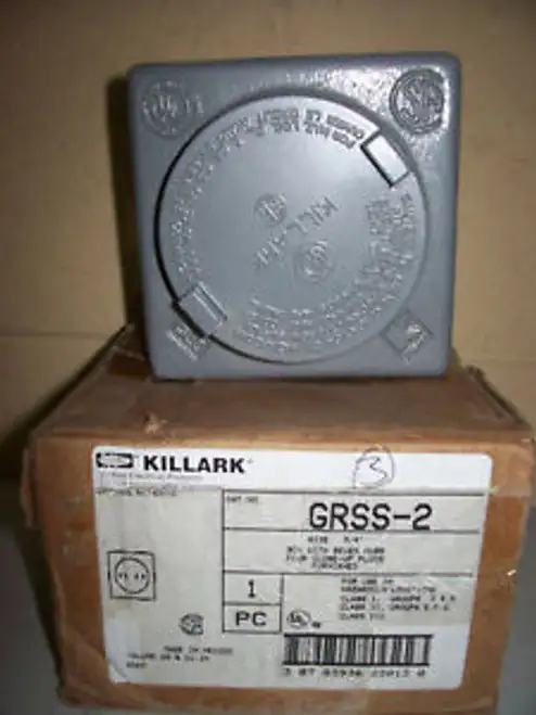 Nouveau Killark Grss-2 Outlet Body ping