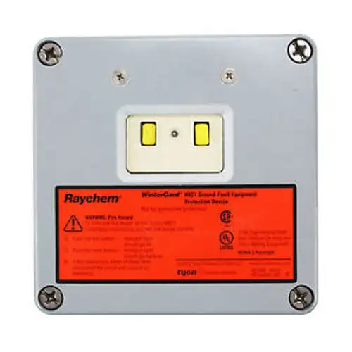 Raychem Tyco Wgrd-H921-Elci-Jb-120-20A Wintergard H921 Ground-Fault Box