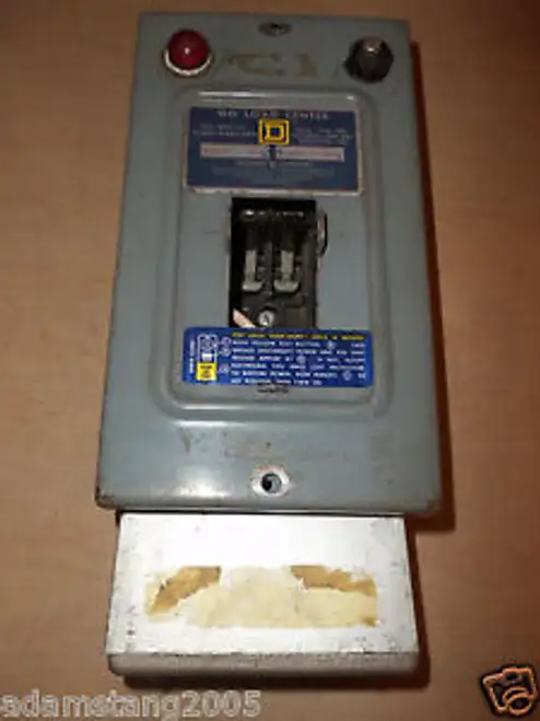 Square D Qo2-4A Qo Load Center 70 Amp 120V/240V W/ Twist-Lock And Single Recept.