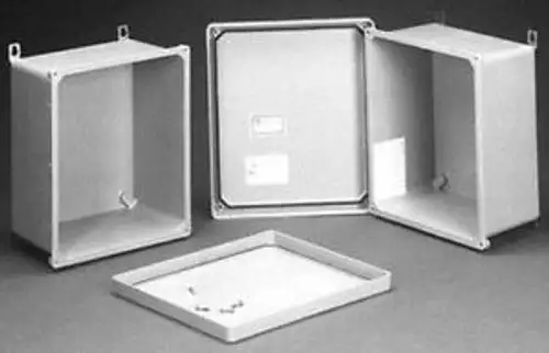 No. 50F8473 Hammond Pj1086H Enclosure Instrument Fiberglass Gray