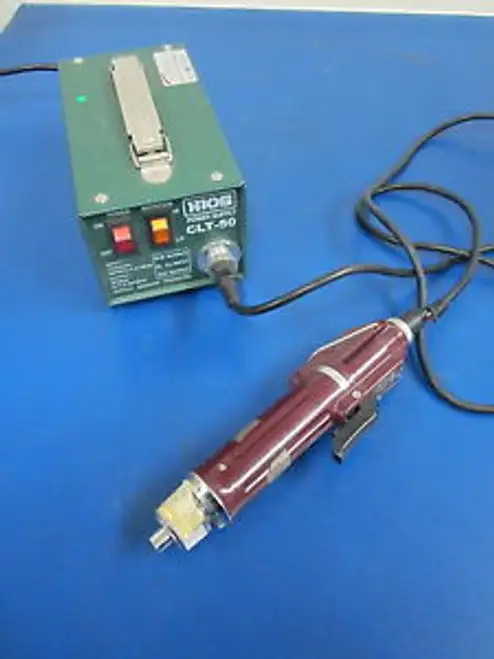 H10S Clt-50 Power Supply With Hios Cl-4000 Powered Screw Driver