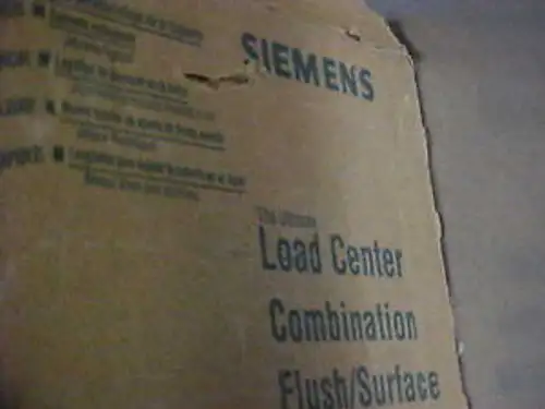 Siemens Combination Flush/Surface Mount Panel Cover 31 X 16 Pc-07