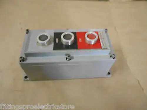 Ge Cr103 3 Hole Push Button Enclosure