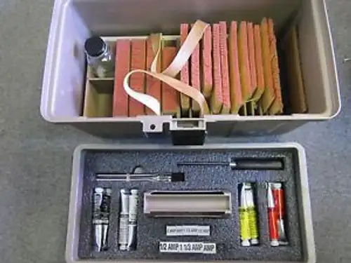P.K. Neuses N-2315 Electrician Numbering And Lettering Ink And Stamp Kit Mint