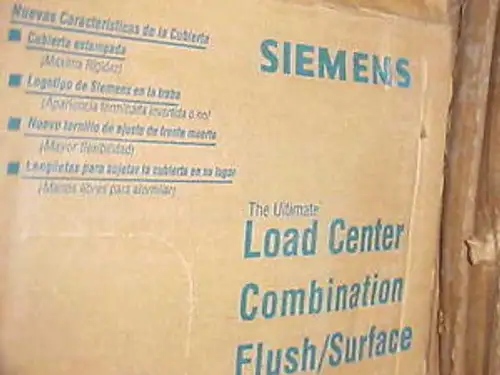 Siemens Combination Flush/Surface Mount Panel Cover Pc-08