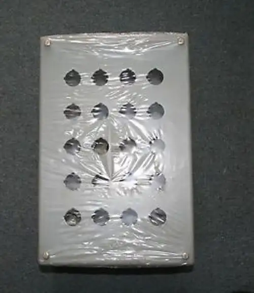 Pbgx-20 Wiegmann Nema 12 Pushbutton Enclosure 22.5Mm ings 12.2 X 8 X 4