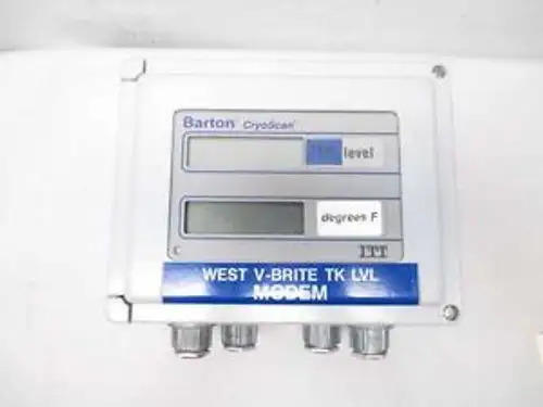 Itt Cs401Xx0A1B1A2A Barton Cyroscan Rtu Remote Telemetry System Meter D425743