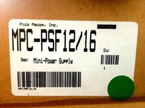 Pico Macom Mpc-Psf12/16 Mini Power Supply