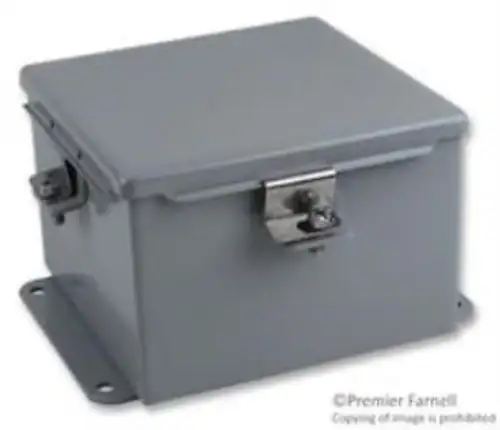 No. 92F102 Hoffman Enclosures A606Chnf Enclosure Junction Steel Gray